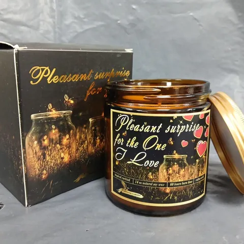 BOXED PLEASANT SURPRISE FOR YOU SCENTED CANDLE