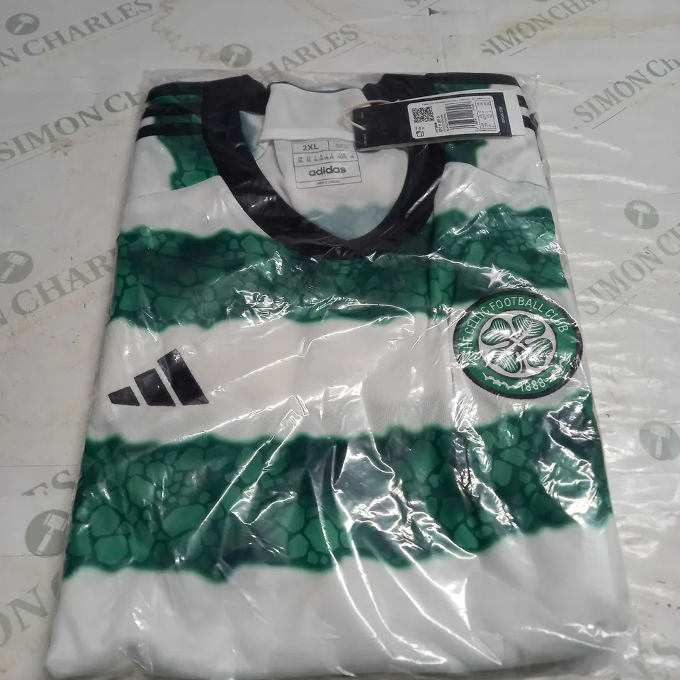 BAGGED CELTIC FC HOME SHIRT SIZE 2XL 