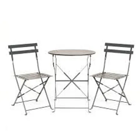 BOXED MONACO CLASSIC METAL BISTRO SET