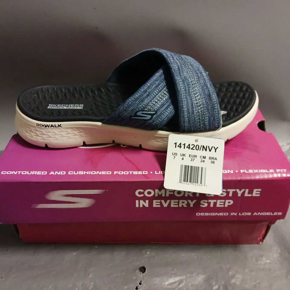 SKECHERS PERFORMANCE LADIES DENIM STYLE SANDALS SIZE 4