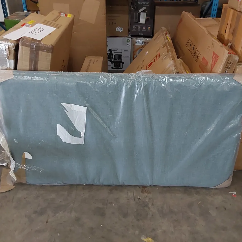 BOXED ALTIERI UPHOLSTERED HEADBOARD BLUE 135CM (1 ITEM)