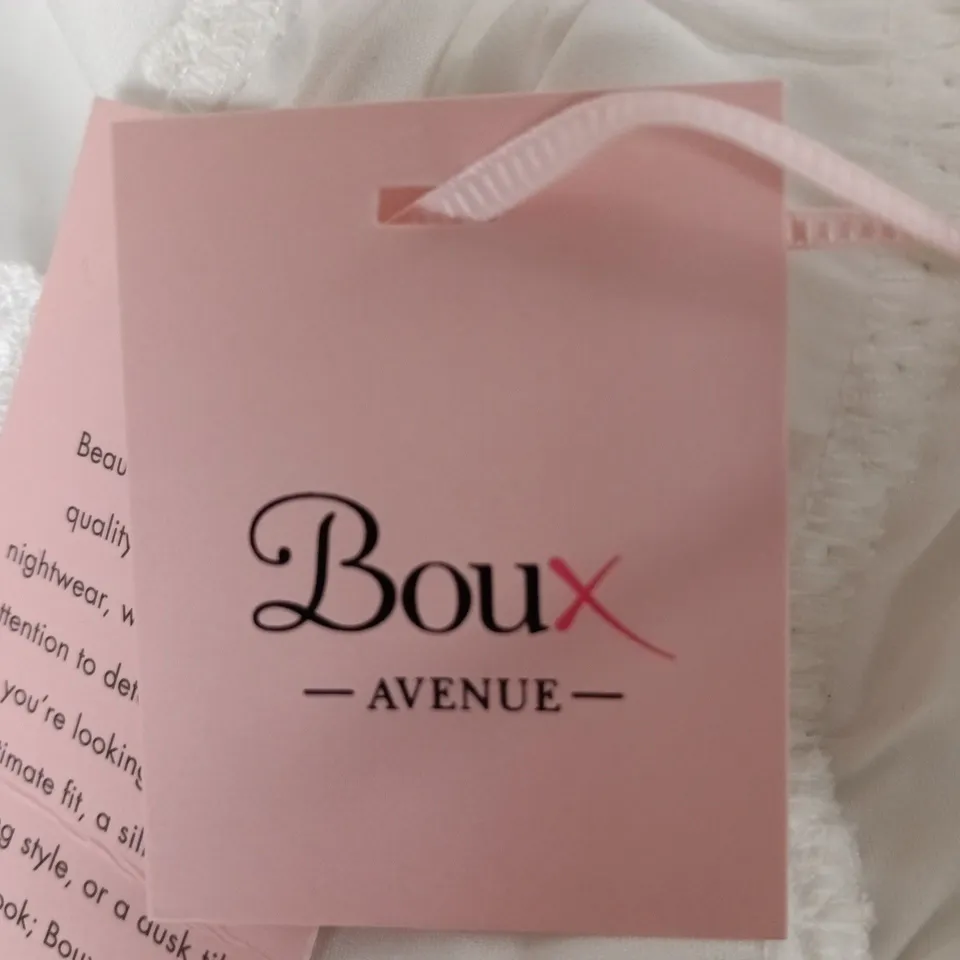 BOUX AVENUE IVORY MIX IVY SPOT MESH CAMI SET – UK 18 (EUR 46) TWO-PIECE, WITH TAGS