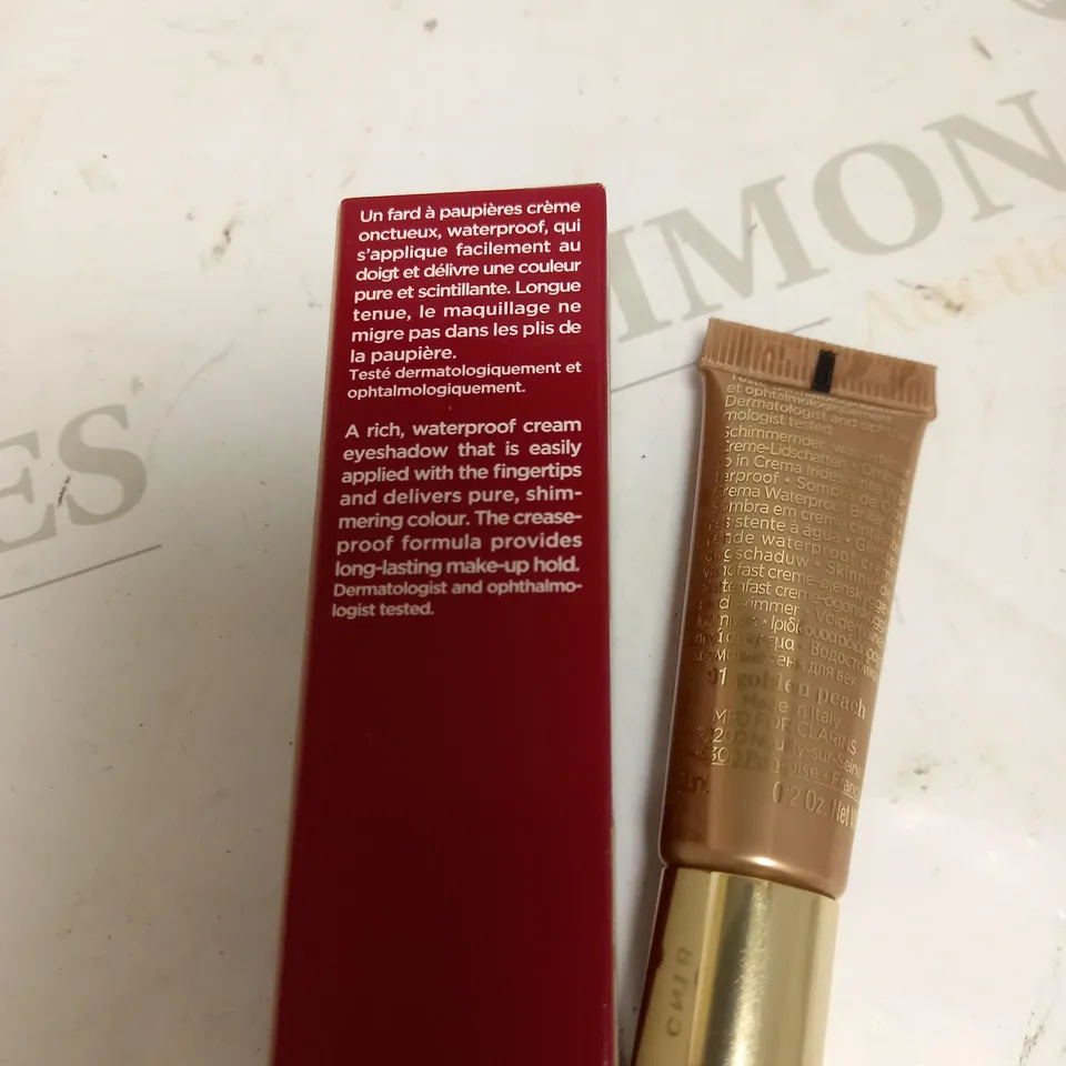 CLARINS WATERPROOF EYESHADOW SHADE 01