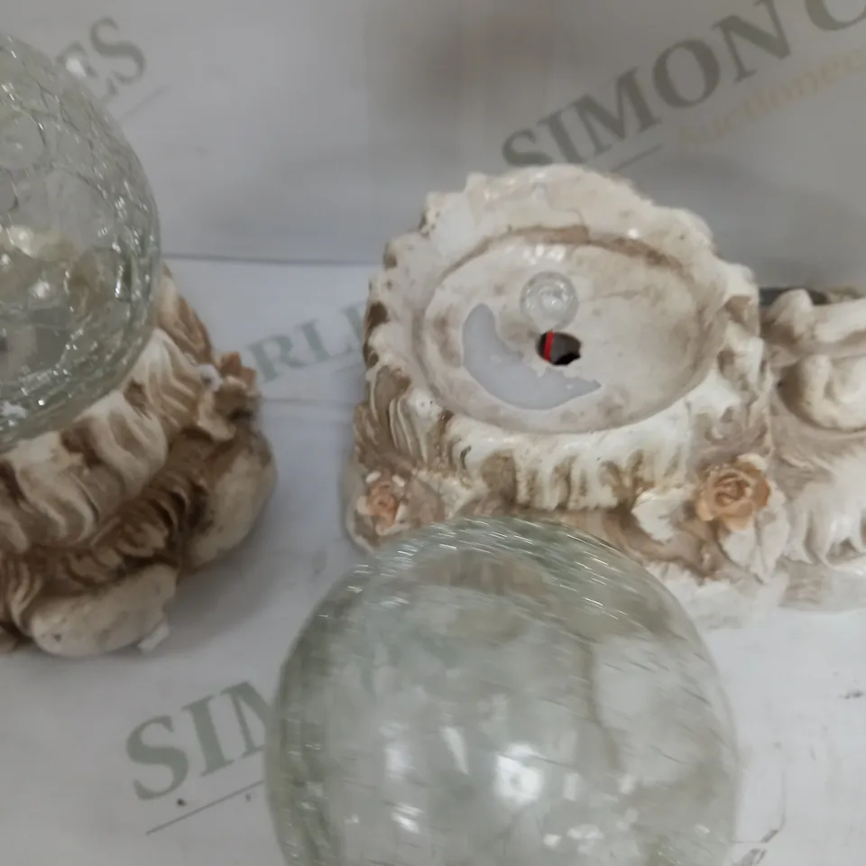 GARDEN REFLECTIONS SET OF 2 SOLAR FAIRIES