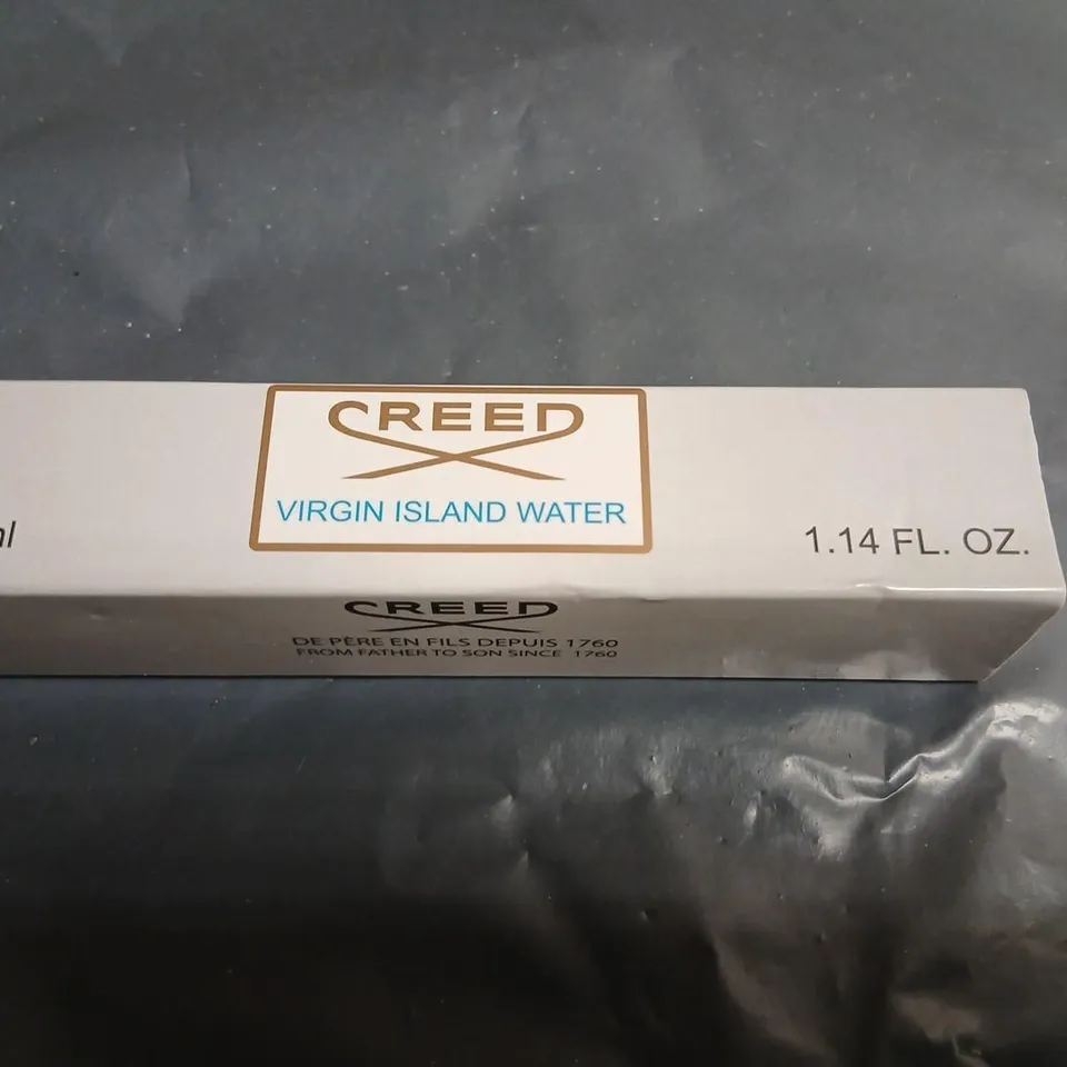 BOXED CREED VIRGIN ISLAND WATER 33ML