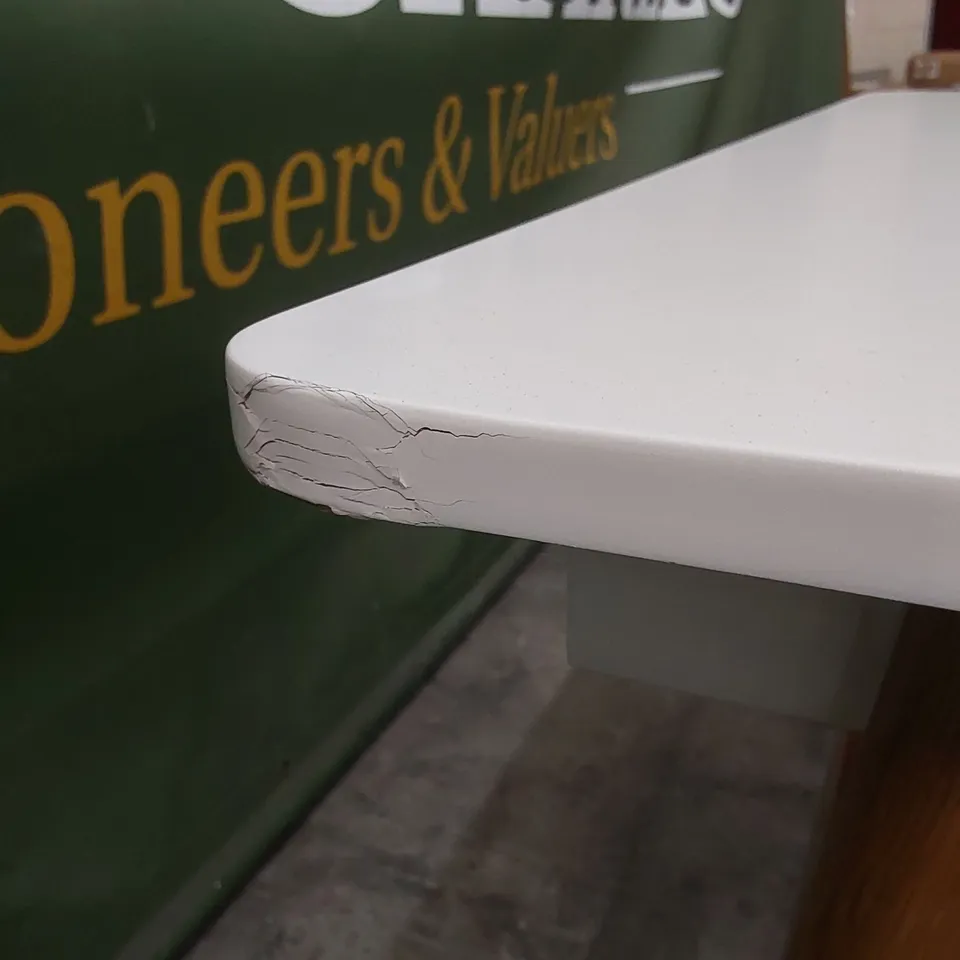 CORRIGAN STUDIO COMPUTER DESK - WHITE