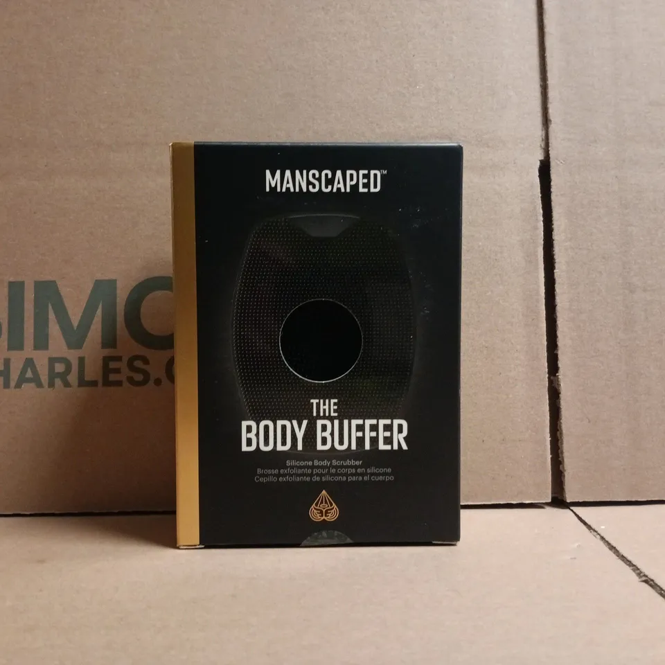 MANSCAPED THE BODY BUFFER SILICONE BODY SCRUBBER