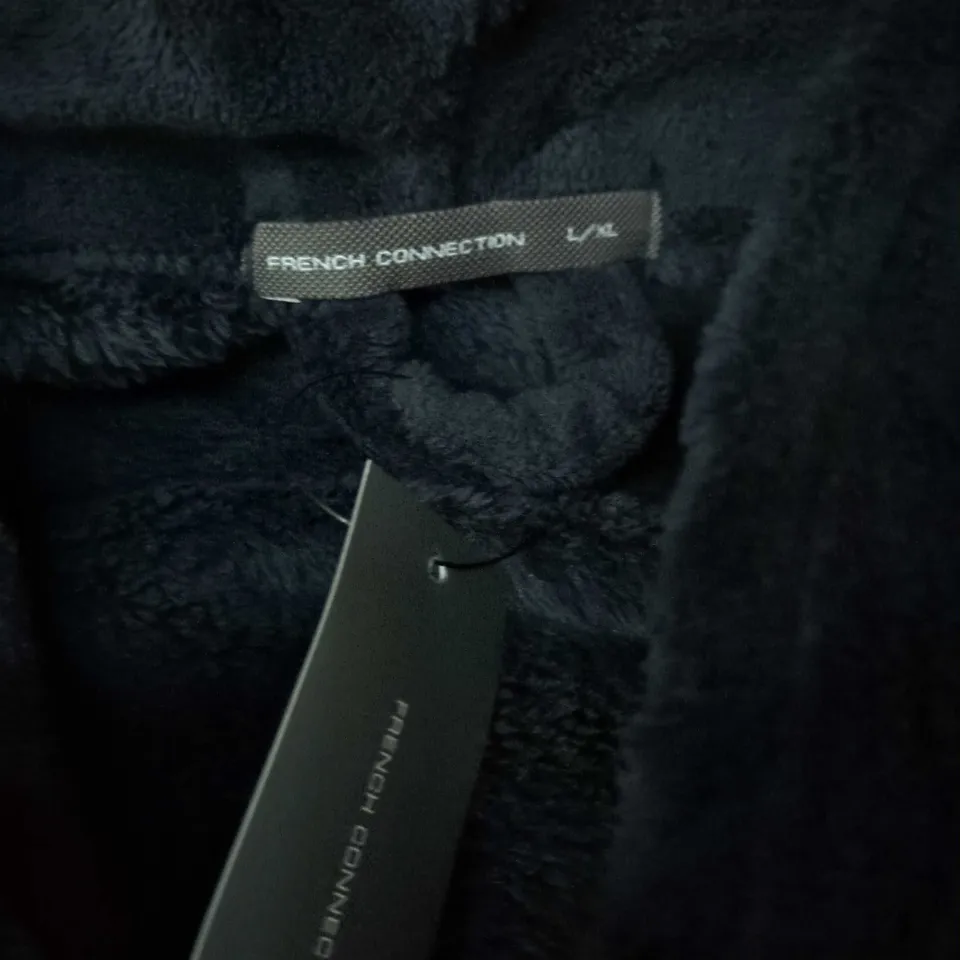 FRENCH CONNECTION MARINE COLOUR BATH ROBE SIZE L/XL