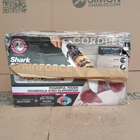 SHARK STAINFORCE CORDLESS BOXED