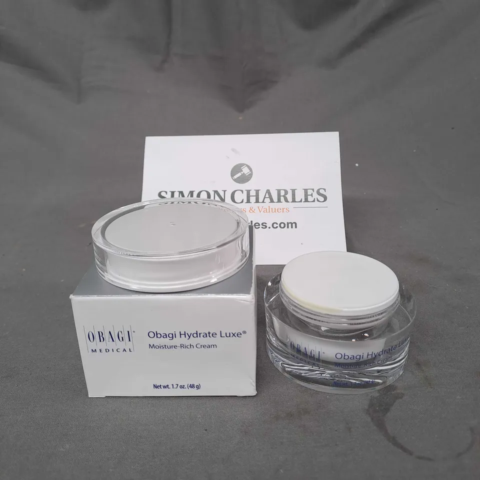 SEALED OBAGI HYDRATE LUXE MOISTURE RICH CREAM 48G