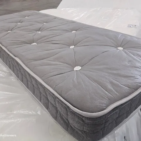 UNBAGGED ASPIRE 2'6" SINGLE MATTRESS GREY