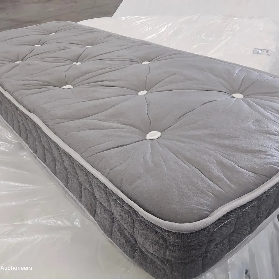 UNBAGGED ASPIRE 2'6" SINGLE MATTRESS GREY