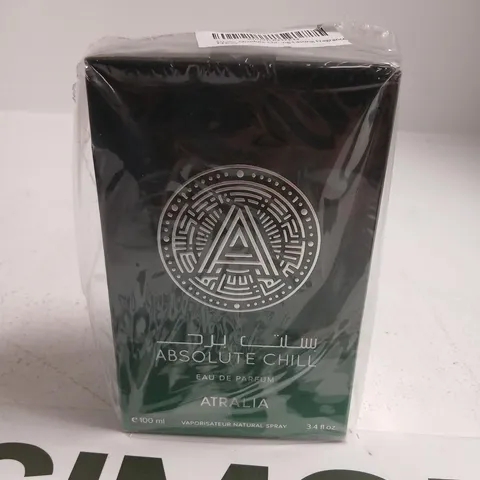 BOXED AND SEALED ABSOLUTE CHILL ATRALIA EAU DE PARFUM 100ML