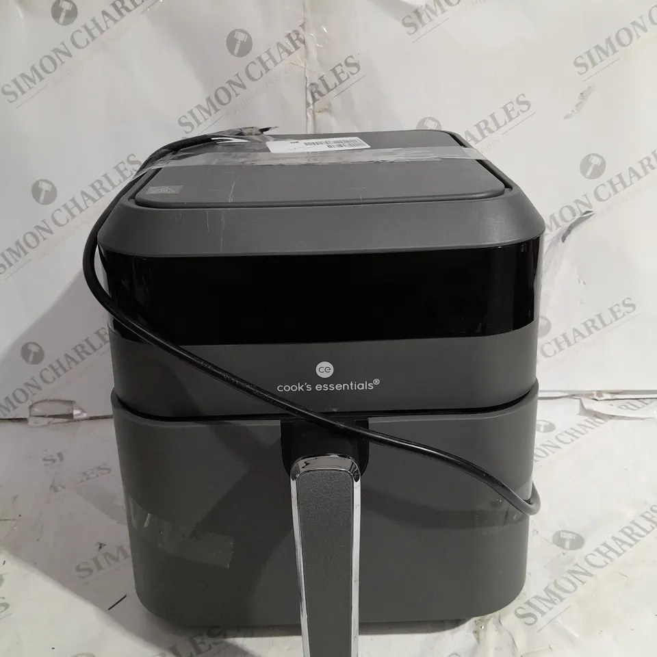 BOXED COOK'S ESSENTIALS 5.8L AIR FRYER IN SLATE GREY