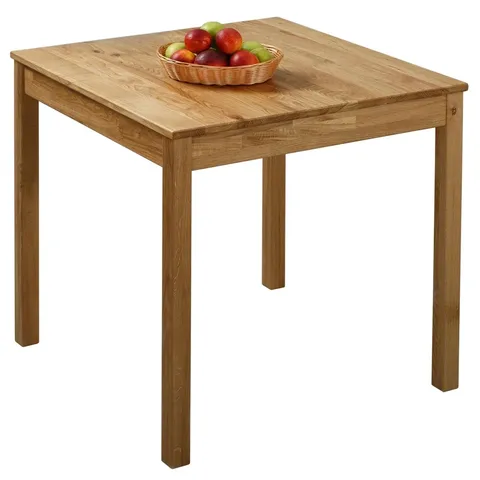 BOXED JULIANA SOLID WOOD DINING TABLE (1 BOX)