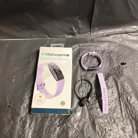 FITBIT INSPIRE HR LILAC FITNESS TRACKER β BOXED WITH EXTRA BAND AND CHARGING CABLE