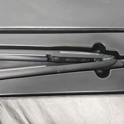 REVAMP PROGLOSS STEAMCARE  CERAMIC STRAIGHTENER 