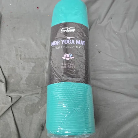OZE SPORTS ECO FRIENDLY NBR YOGA MAT IN GREEN