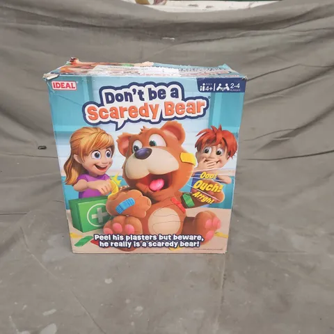 Ideal Don't Be a Scaredy Bear – boxed children's toy