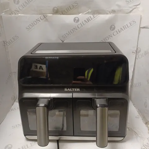 BOXED SALTER DUAL AIR FRYER 7.6L