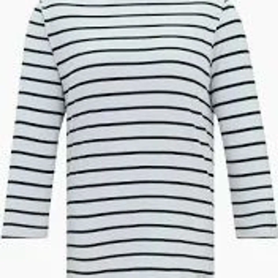 BRAND NEW REGATTA BAYLETTA WOMENS HOODY IN WHITE/NAVY - UK 8