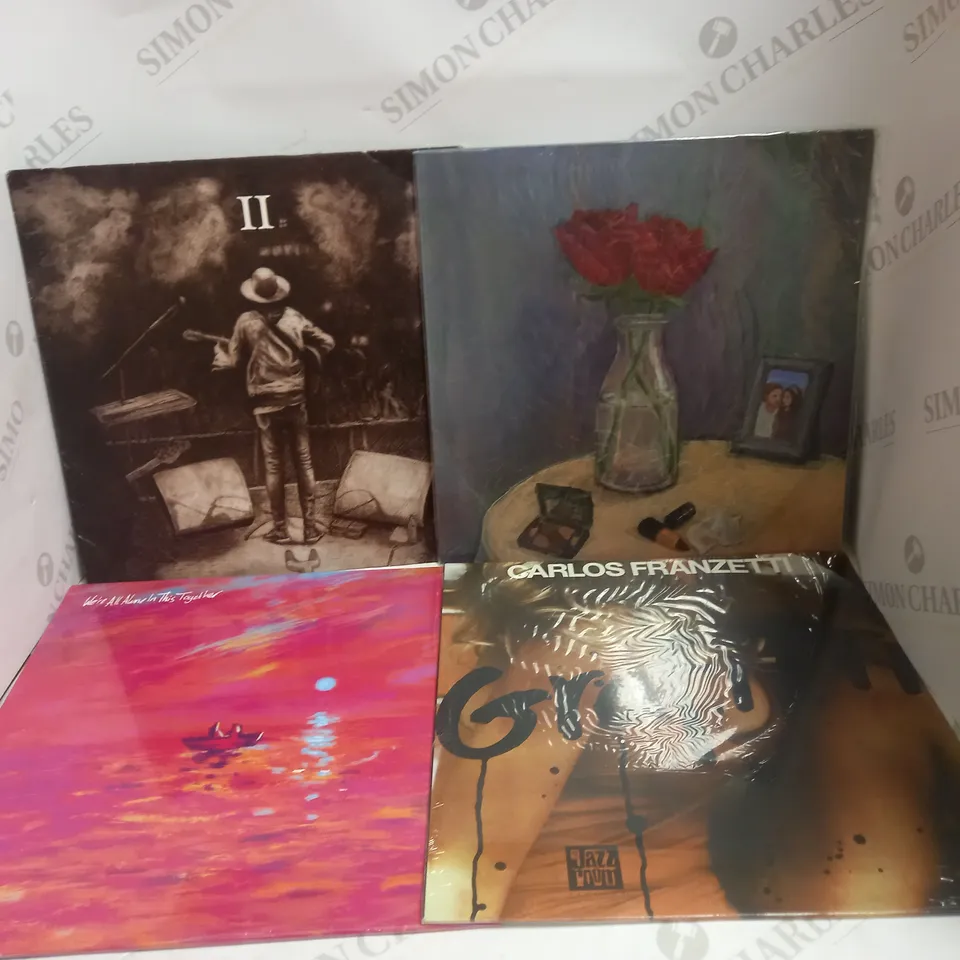 LOT OF APPROXIMATELY 13 ASSORTED VINYL RECORDINGS, TO INCLUDE DAVE, CARLOS FRANZETTI, SAMM HENSHAW, ETC