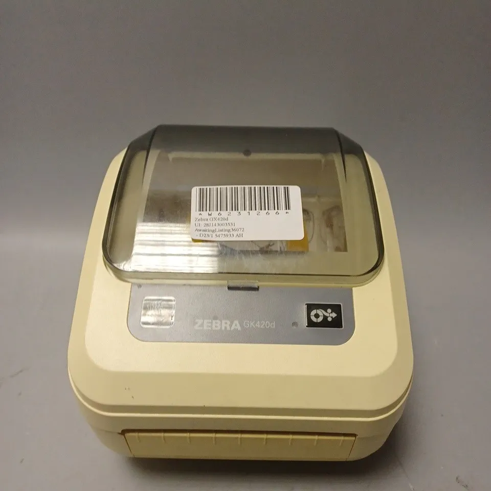 ZEBRA GK420D STICKER LABELLER 