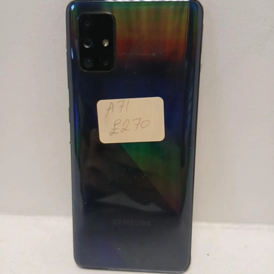 SAMSUNG GALAXY SMARTPHONE – RAINBOW GRADIENT BACK (RAINBOW/COBALT FINISH) – MOBILE PHONE