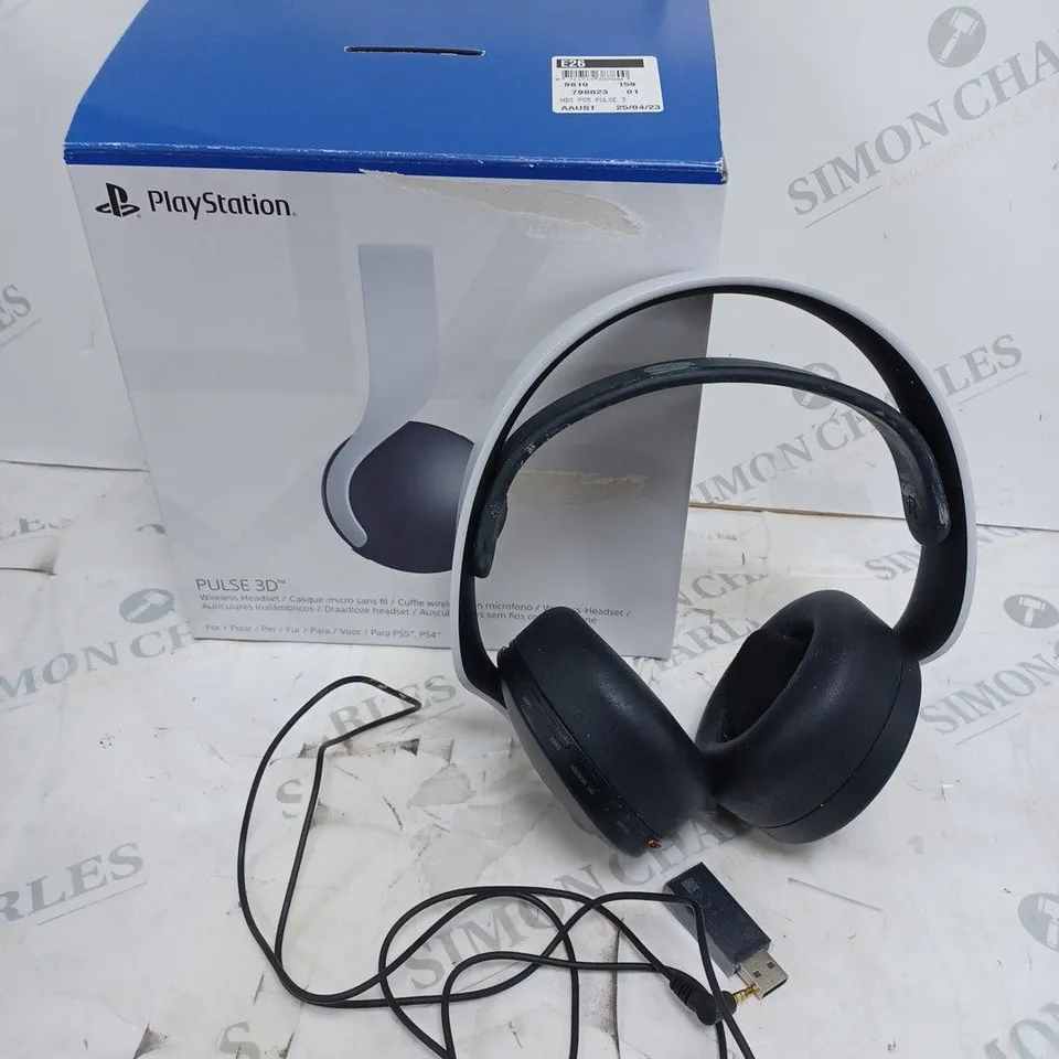 BOXED PLAY STATION PULSE 3D WIRELESS HEADSET