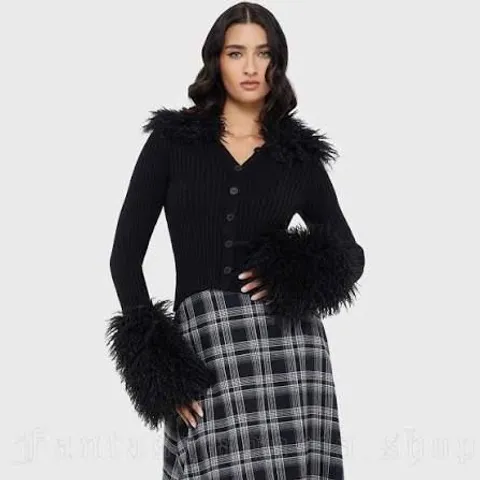 BRAND NEW BAGGED KILLSTAR HAZEVIL CARDIGAN IN BLACK - XXL