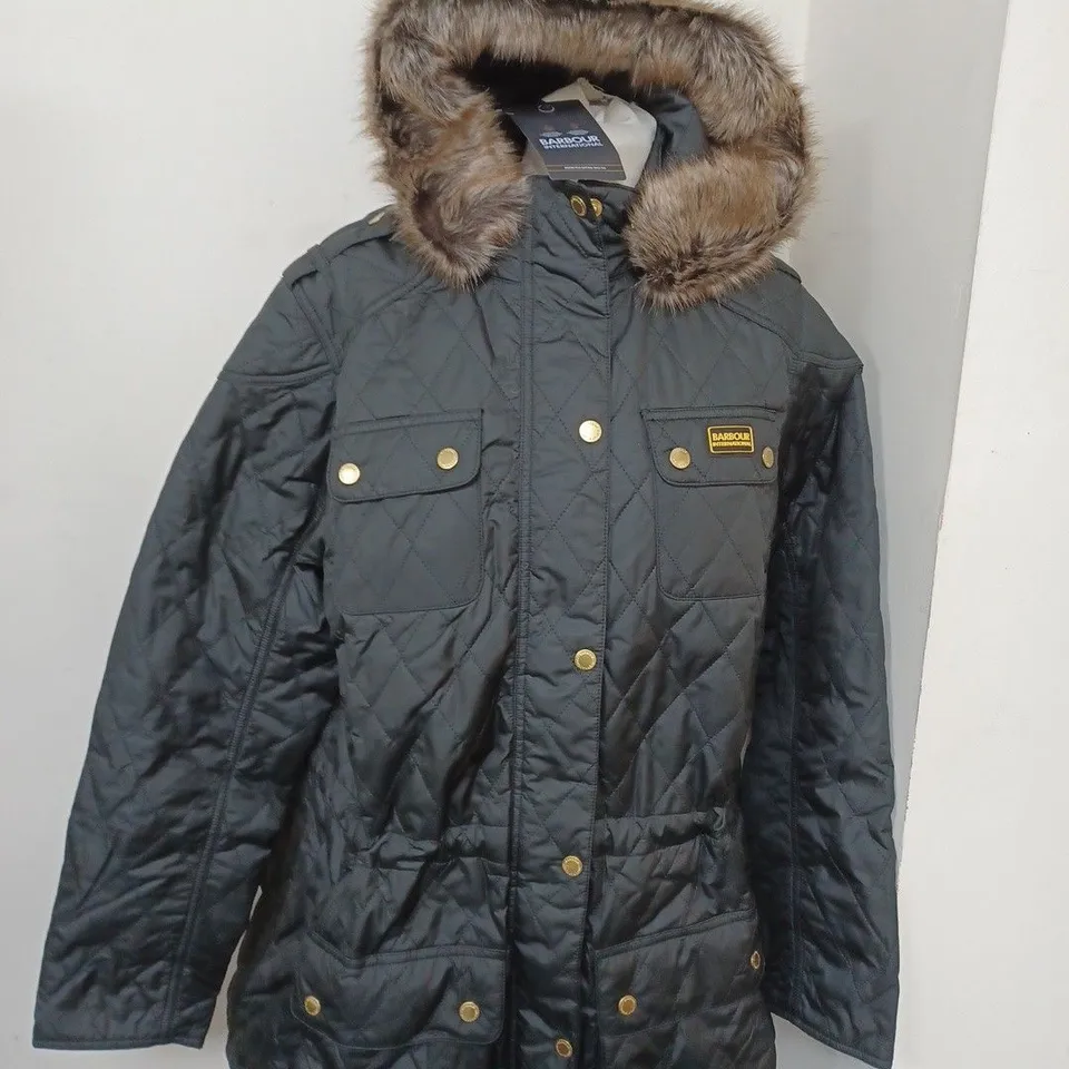 BARBOUR INTERNATIONAL WINTER COAT SIZE 20 