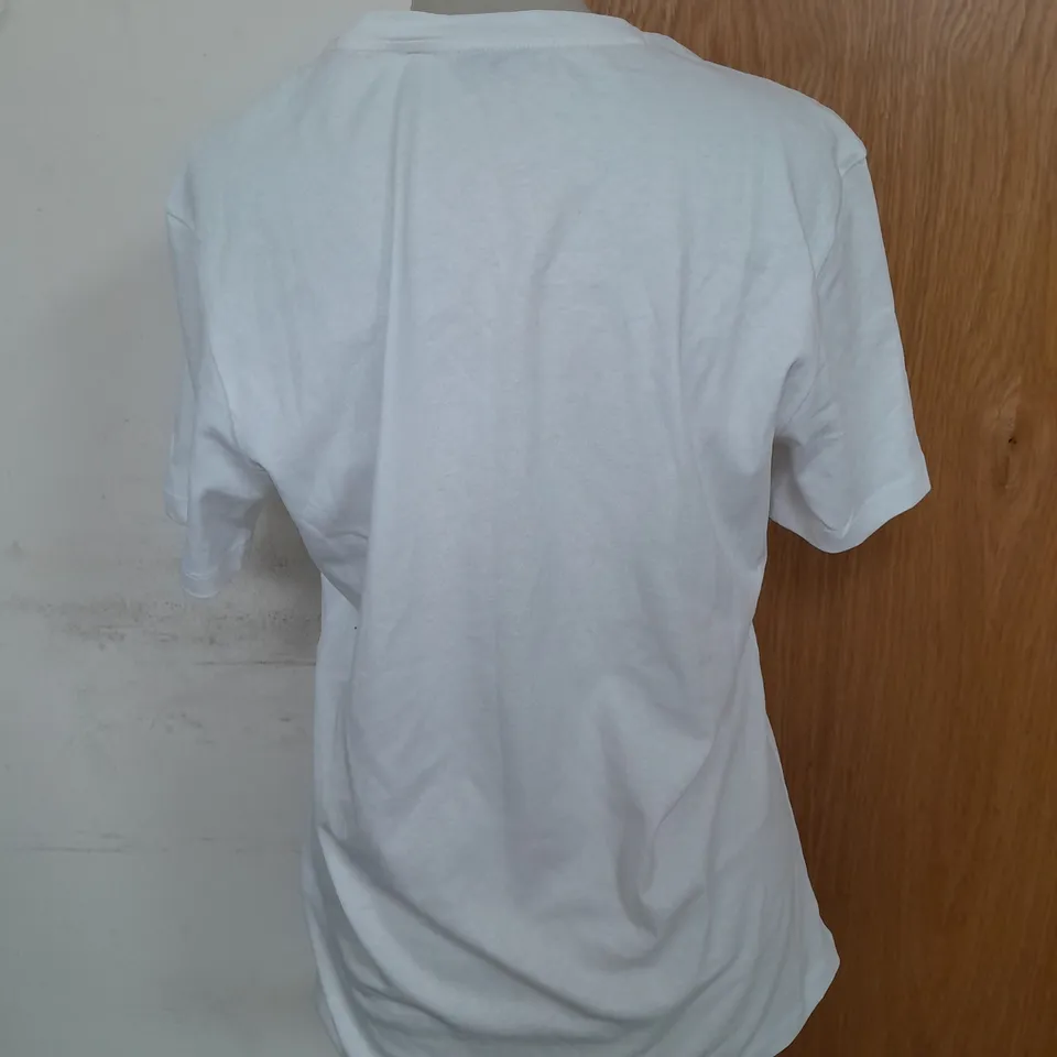 BOSS SOFT TSHIRT IN WHITE SIZE S