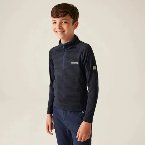 BRAND NEW REGATTA KIDS BERLEY HALF ZIP FLEECE IN NAVY SIZE UK 3-4 YEARS