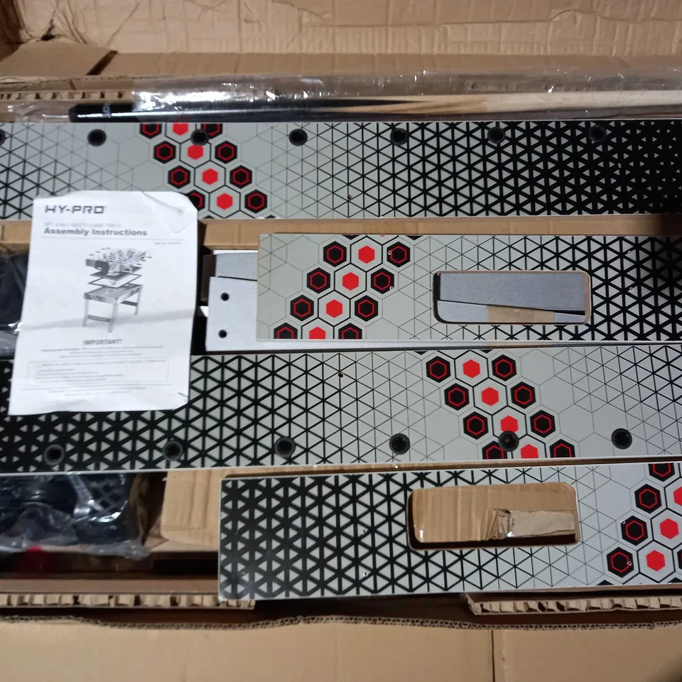 BOXED HY-PRO 3FT 4 IN 1 MULTI GAME TABLE RRP £99.99