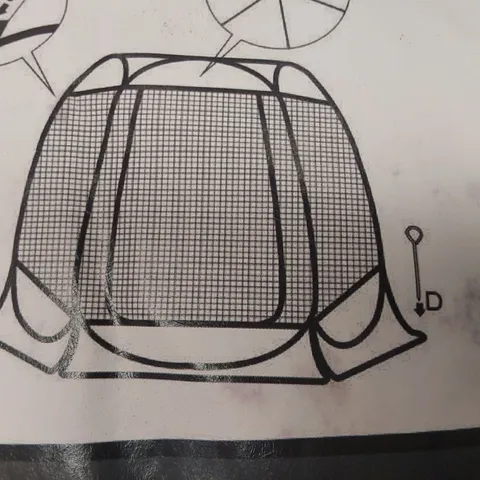 BRAND NEW BOXED HOMES DIRECT 365 8 SIDED POP UP BUBBLE TENT