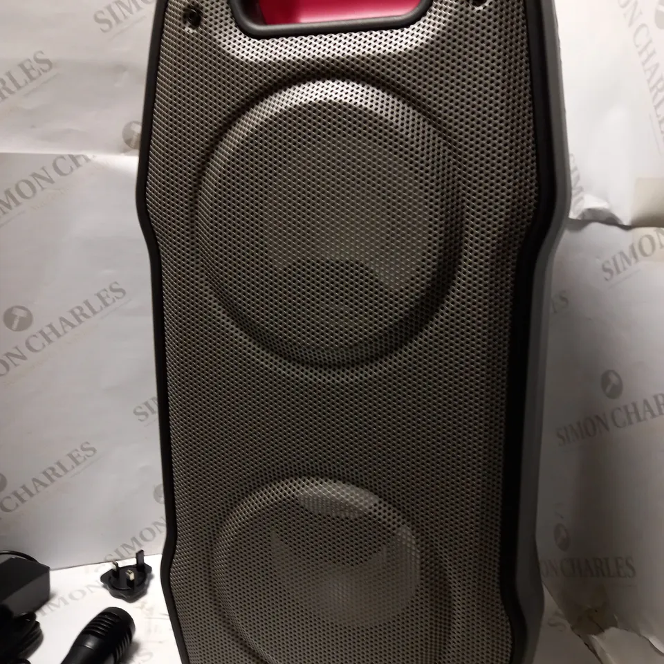 SHARP PARTY SPEAKER SYSTEM WITH MICROPHONE