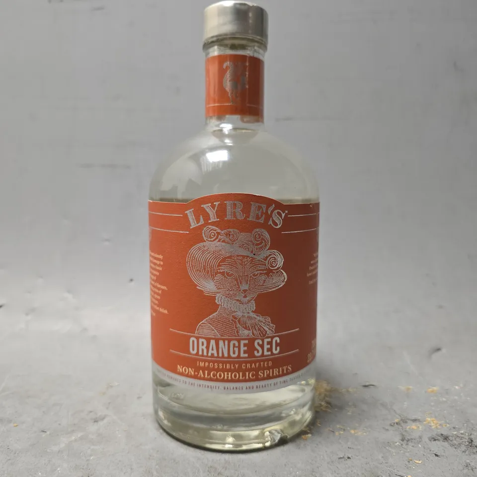 LYRE'S ORANGE SEC NON ALCOHOLIC SPIRITS 