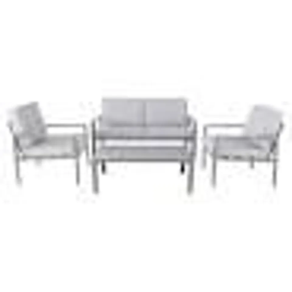 BOXED GOODHOME MOOREA ALUMINIUM COFFEE SET