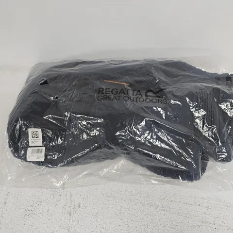 BAGGED REGATTA WOMENS ALAIYA CABLE KNIT CHUNKY FULL ZIP FLEECE NAVY - SIZE 12