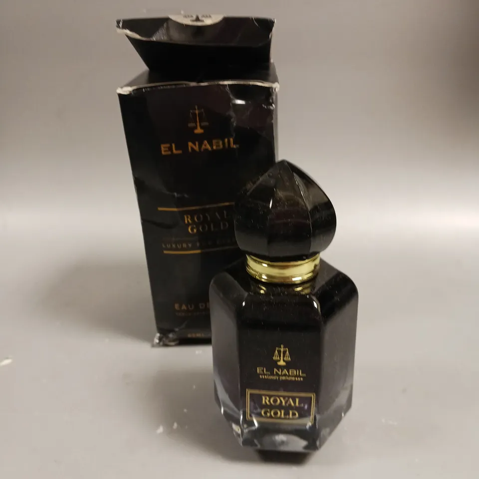 BOXED EL NABIL ROYAL GOLD EAU DE PARFUM 65ML 