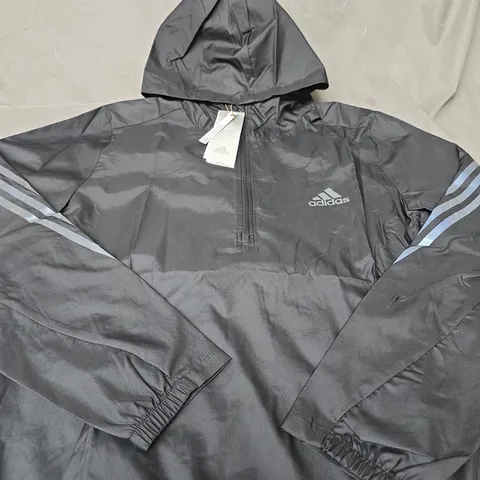 ADIDAS LIGHTWEIGHT FULLZIP JACKET - LARGE