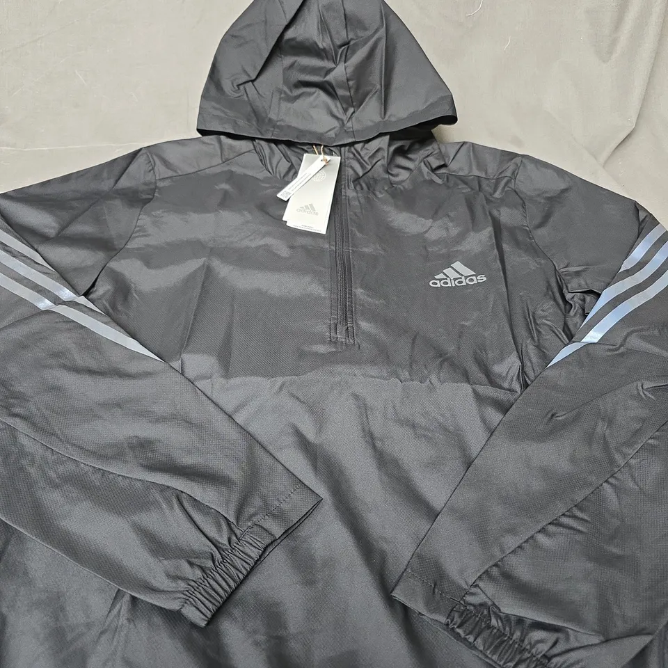 ADIDAS LIGHTWEIGHT FULLZIP JACKET - LARGE