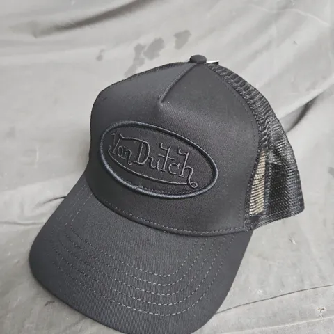 VON DUTCH BLACK TRUCKER CAP – ONE SIZE