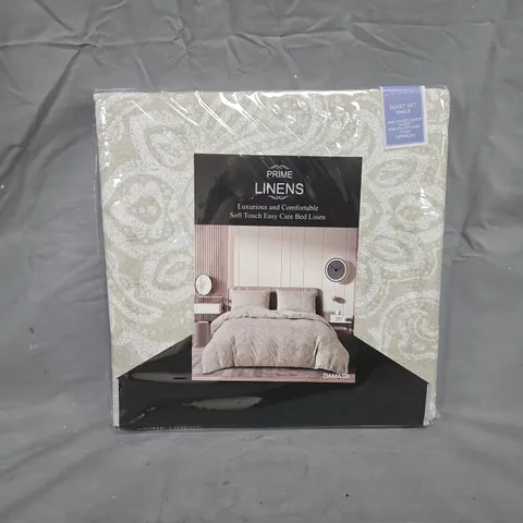 PRIME LINENS DUVET SET – SINGLE BED LINEN, DAMASK