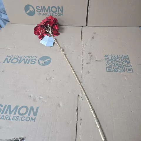 BOX OF APPROXIMATELY 11 X GISELA GRAHAM FLOWER DECORATIONS