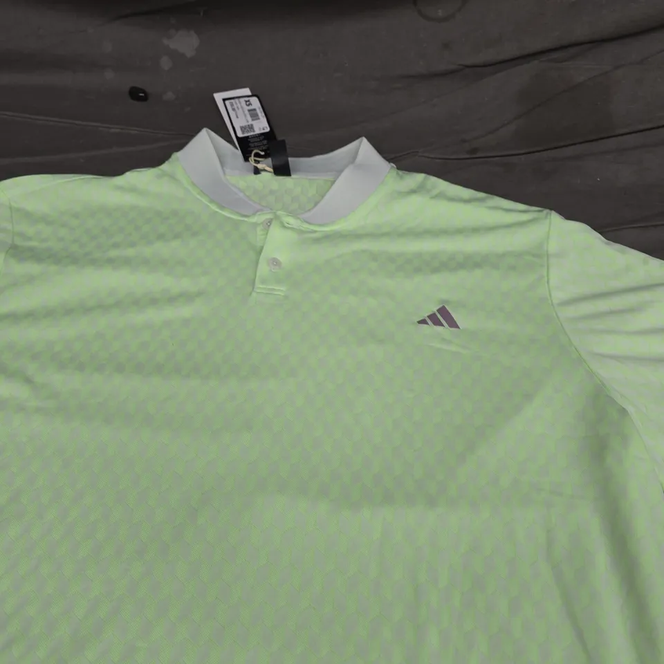 ADIDAS LOGO HARD POLO - SIZE XL