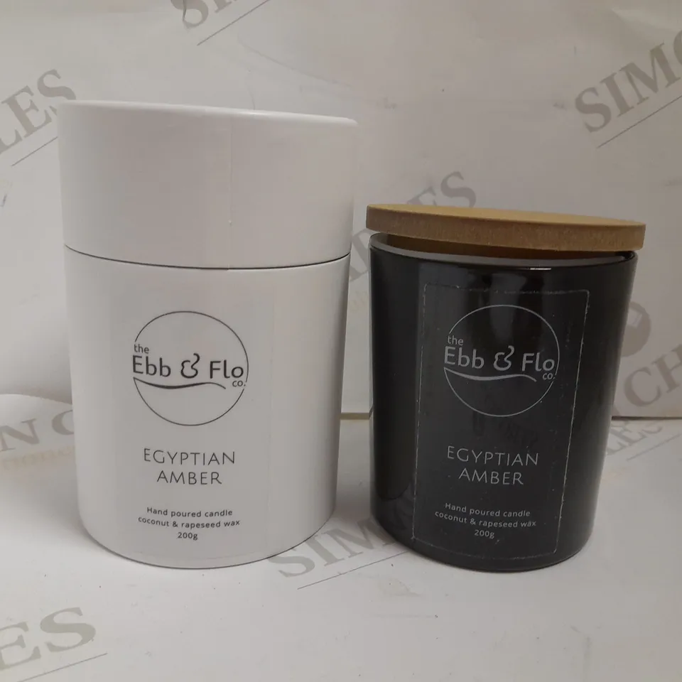 THE EBB&FLO EGYPTIAN AMBER CANDLE
