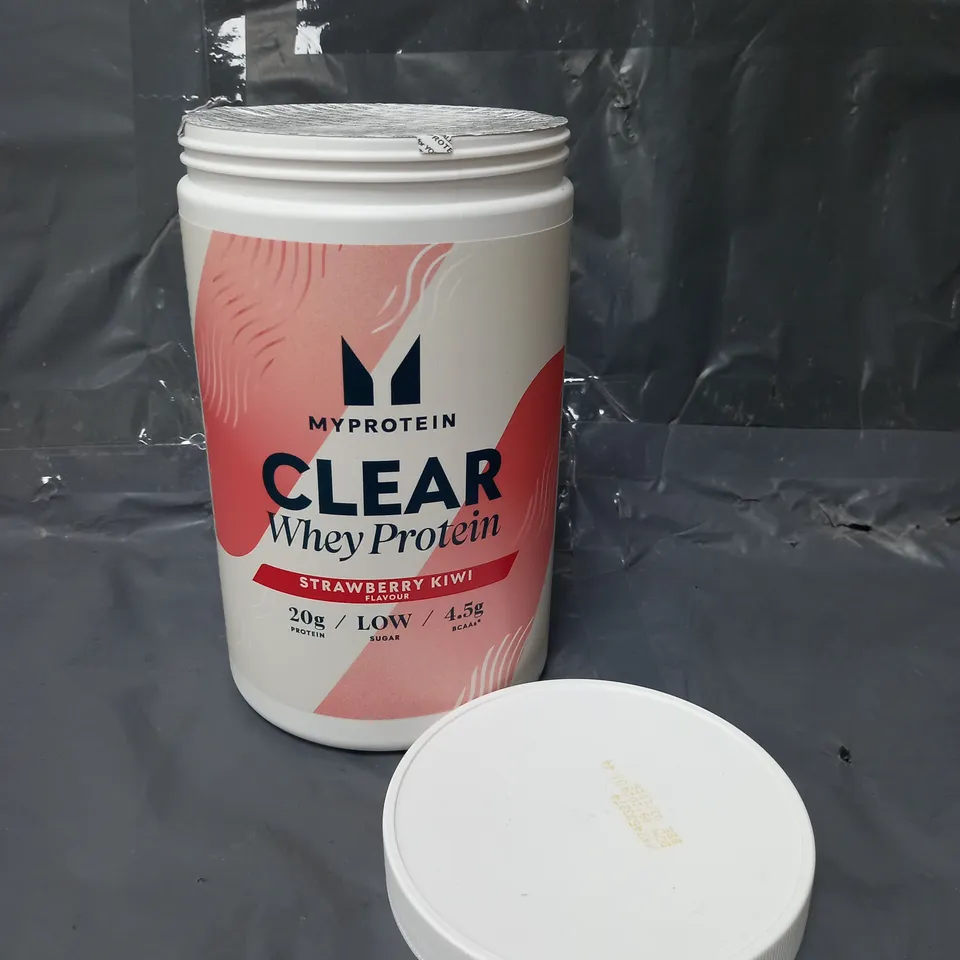 SEALED MYPROTEIN CLEAR WHEY PROTEIN IN STRAWBERRY KIWI 500G