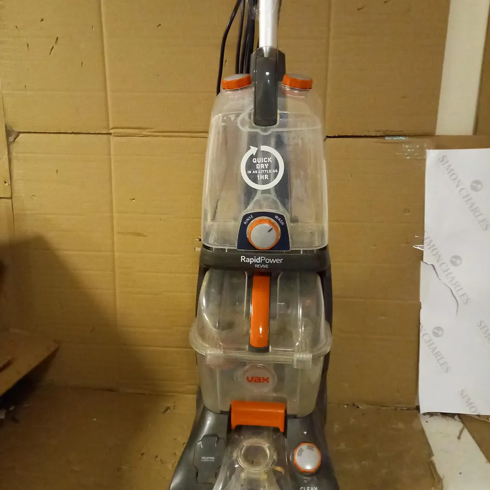VAX RAPID POWER REVIVE CARPET WASHER
