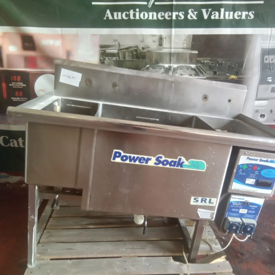 POWER SOAK DISHWASHING UNIT 